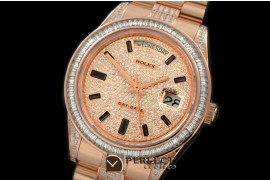 R41DDR90023 RG Pres/Diam SQ-Diam Bez Diam/Ruby Dial Swiss Eta 28