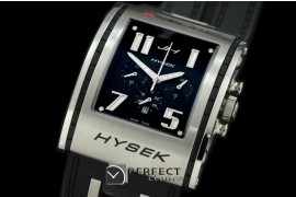 HY01002 X Ray Chronograph SS/RU Black Jap Quartz