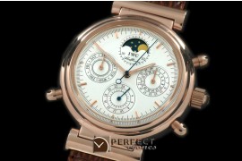 IWDV00111 Da Vinci Perpetual Calendar SS/LE White Asia 21J
