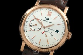 IWPT00106 Portofino Power Reserve RG/LE White Asia SG 35J