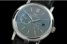 IWPT00102 Portofino Power Reserve SS/LE Grey Asia SG 35J