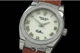 RLCM00101DL Ladies Mini Cellini SS/LE White Roman Swiss Quartz