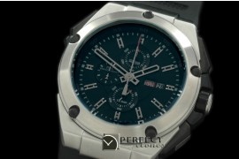IWIG10023 Ingenuier Double Chrono SS/LE Black/White Jap Qtz