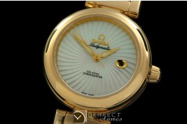 OMDEM00163 Deville Ladymatic Mid YG/YG Wht 2813 21J