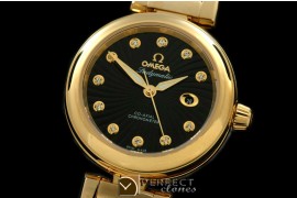 OMDEM00162 Deville Ladymatic Mid YG/YG Blk 2813 21J