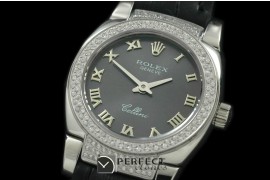 RLCM00108DL Ladies Mini Cellini SS/LE Grey Roman Swiss Quartz