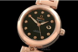 OMDEM00122 Deville Ladymatic Mid RG/RG Blk A-2836
