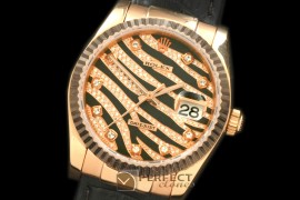RDJMR00100L Royal Black RG/LE Swiss Eta 2836