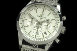 BLT10001M TransOcean Chrono SS/SS White Jap OS2Qtz