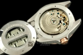 TGCA20012A Grand Carrera Big Date Auto SS/RG Black A-2813