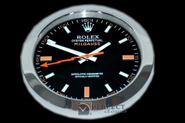 RLDC30001 Dealer Clock Milgauss Style Black Jap Quartz