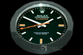 RLDC30004 Dealer Clock Milgauss Style Black Jap Quartz