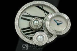 CARPE10001 Perle De Cartier SS/ST White Swiss Quartz