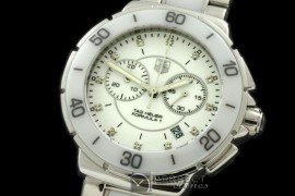 TGF1-00101 F1 Ladies SS/Cer White