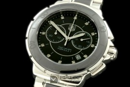 TGF1-00102 F1 Ladies SS/Cer Black