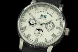 AL01011 Datograph Perpetual Calender/Big Date SS/LE White Asia