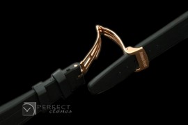 APA10001R Black Rubber Strap c/w Clasp For AP Watches