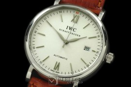 IWPT00991 Portofino Automatic SS/LE White Asia 2892