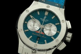 HBFSC00106 Classic Fusion Chrono V2 SS/LE Blue A-775Sec@3