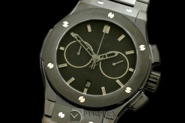 HBFSC00121S Classic Fusion Chrono V2 PVD/PVD All Blk A-775Sec@