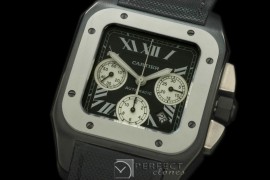 CARS00011 Santos 10Chrono DLC/NY BlackAsian 7753
