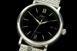 IWPT00993S Portofino Automatic SS/ME Black Asia 2892