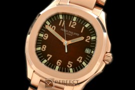 PPAQ01137S Aquanaut Jumbo V3 Auto RG/RG Brown Asian 4813 28800