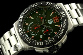 TGF1-01033S Formula 1 SS/SS Blk/Red Swiss Eta Quartz Chrono