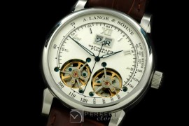 AL00131 Duo Tourbillon/Big Date SS/LE White Asian 2813