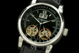 AL00132 Duo Tourbillon/Big Date SS/LE Black Asian 2813