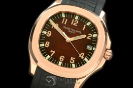 PPAQ01037R Aquanaut Jumbo V3 Auto RG/RU Brown Miyota 9015