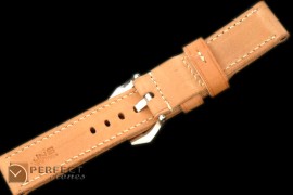 JNS10001 "Italiano" Distress Tan 24/24 Leather Strap