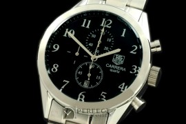 TGCA00292S Carrera Vintage SS/SS Black Jap Qtz