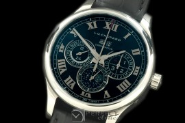CPLUC10042 LUC Big Date Chronograph SS/LE Black Asia 2813