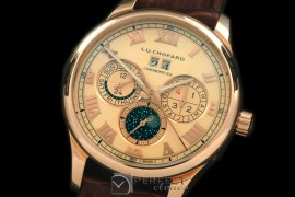 CPLUC10048 LUC Big Date Chronograph RG/LE R-Gold Asia 2813