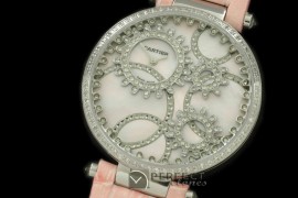 CARHJ10002 High Jewellery SS/LE MOP Pink Swiss Quartz