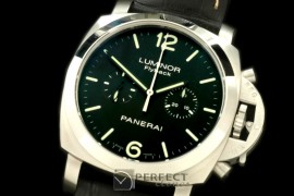 PN36101 Pam 361 Flyback Chrono SS/LE Black ST19M