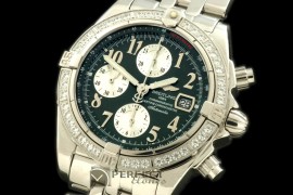 BLEVB10014 Chronomat Evo SS Grey Num A-77528800