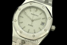 AP00021 Royal Oak Automatic SS/SS White Asian Eta 2824-2
