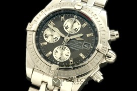 BLEV00104 Chronomat Evo SS/SS Grey Sticks A-77528800