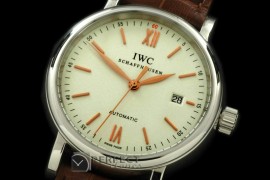 IWPT00992 Portofino Automatic SS/LE White Asia 2892