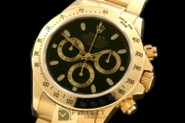 RLDF00102 Daytona 116528 YG/YG Black Stick A-7750 Sec@6 28800