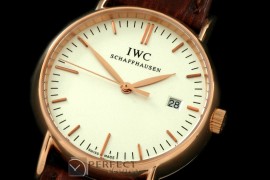 IWPTL10011 Portifino Ladies RG/LE White Sticks Swiss Qtz