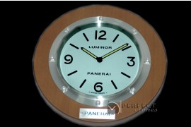 PNC11412 Pam 114 Style Wall Clock Cherry Finish Swiss Qtz