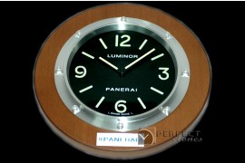 PNC11212 Pam 112 Style Wall Clock Cherry Finish Swiss Qtz