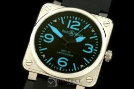 BO-019203 BR01-92 Automatic SS/RU Black/Blue A-2836