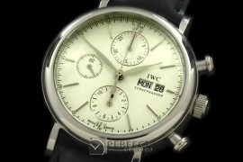 IWPT00011 Portofino Chronograph V2 SS/LE White A-7750 28800bph