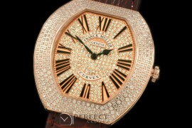 FMIC10031 Ladies Infinity Curvex RG/LE Diamonds Jap Quartz