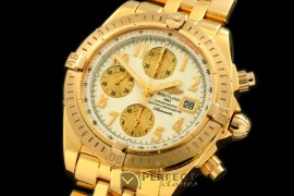 BLEV00311 Chronomat Evo YG/YG White Num A-77528800