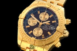 BLEV00302 Chronomat Evo YG/YG Black Sticks A-77528800